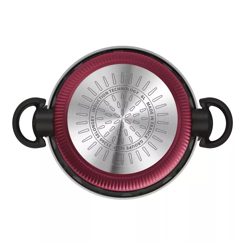 P4800702 COCOTTE MINUTE SEB CLIPSO 6 L + CLIPSOMINUT DELICE - 4