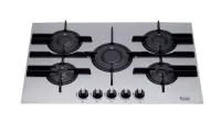 PLAQUE ARISTON 5 FEUX 75 CM FONTE EN VERRE
