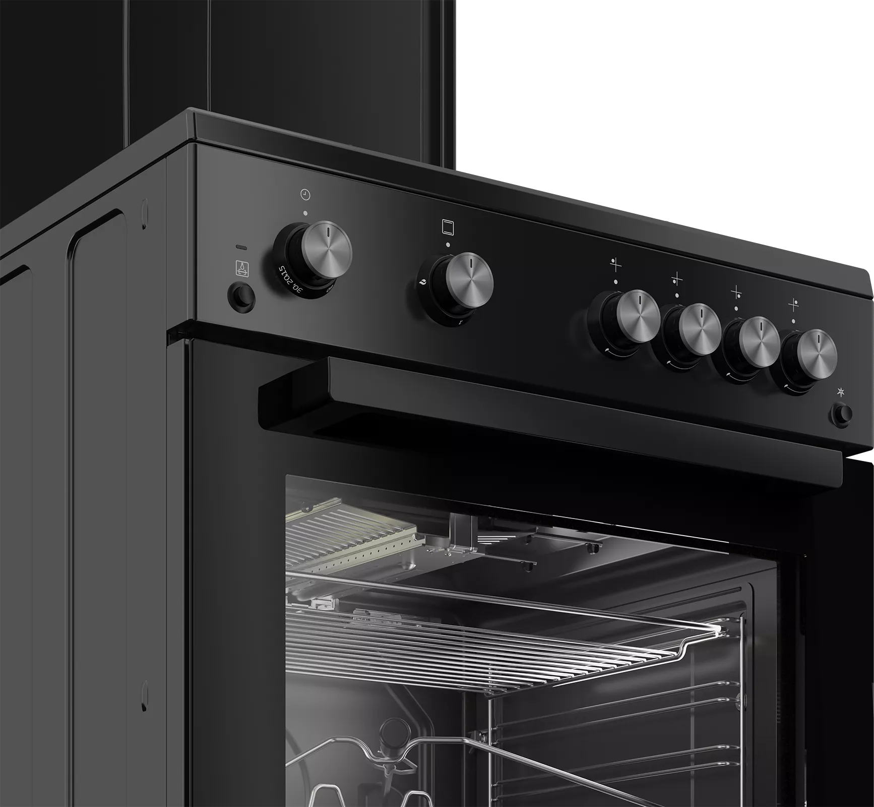FSGTR62210GBCS CUISINIERE BEKO 4 FEUX 60Cm Noir Catalyse - 3