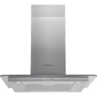 HOTTE ARISTON PLAT GLASS DÉCORATIVE 60CM INOX