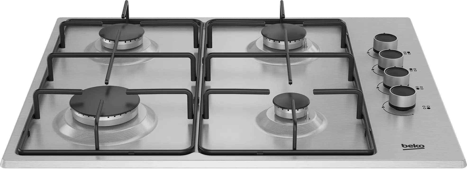 HIGG64103 SXN PLAQUE BEKO 4 FEUX INOX EMAILLES 79000 W - 2