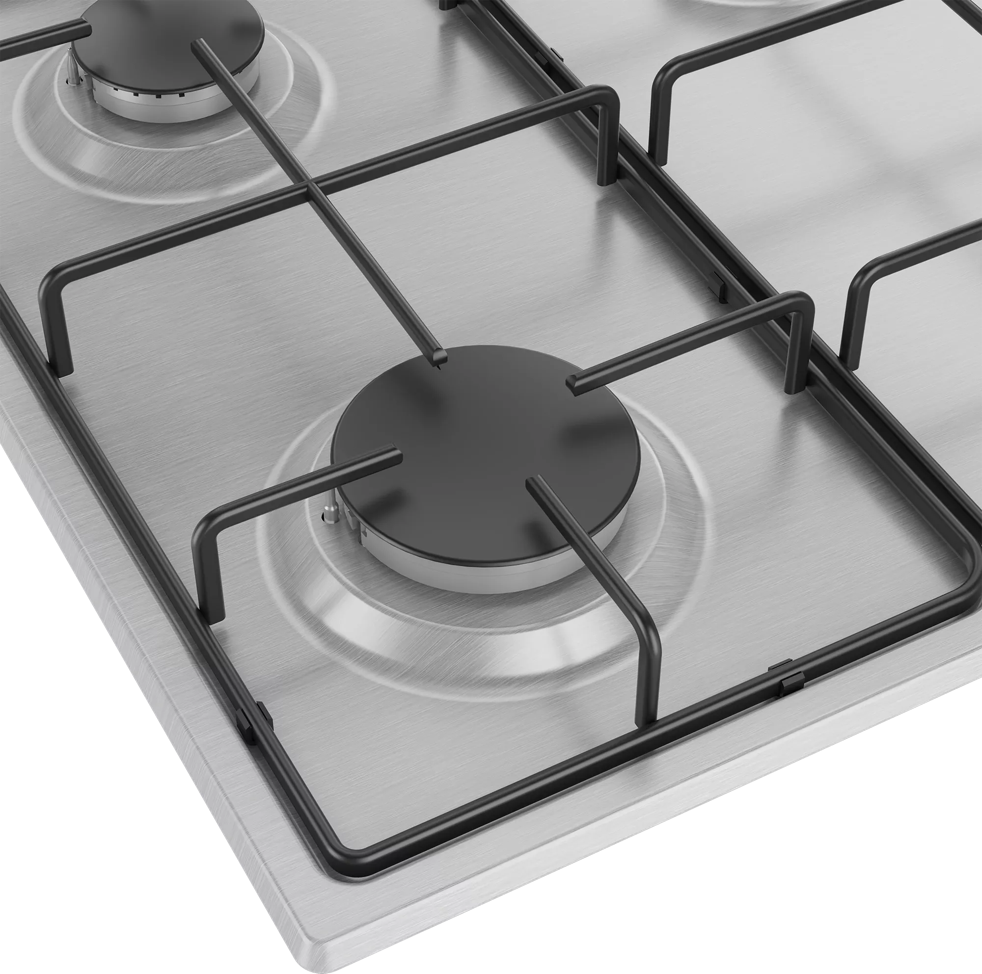 HIGG64103 SXN PLAQUE BEKO 4 FEUX INOX EMAILLES 79000 W - 4