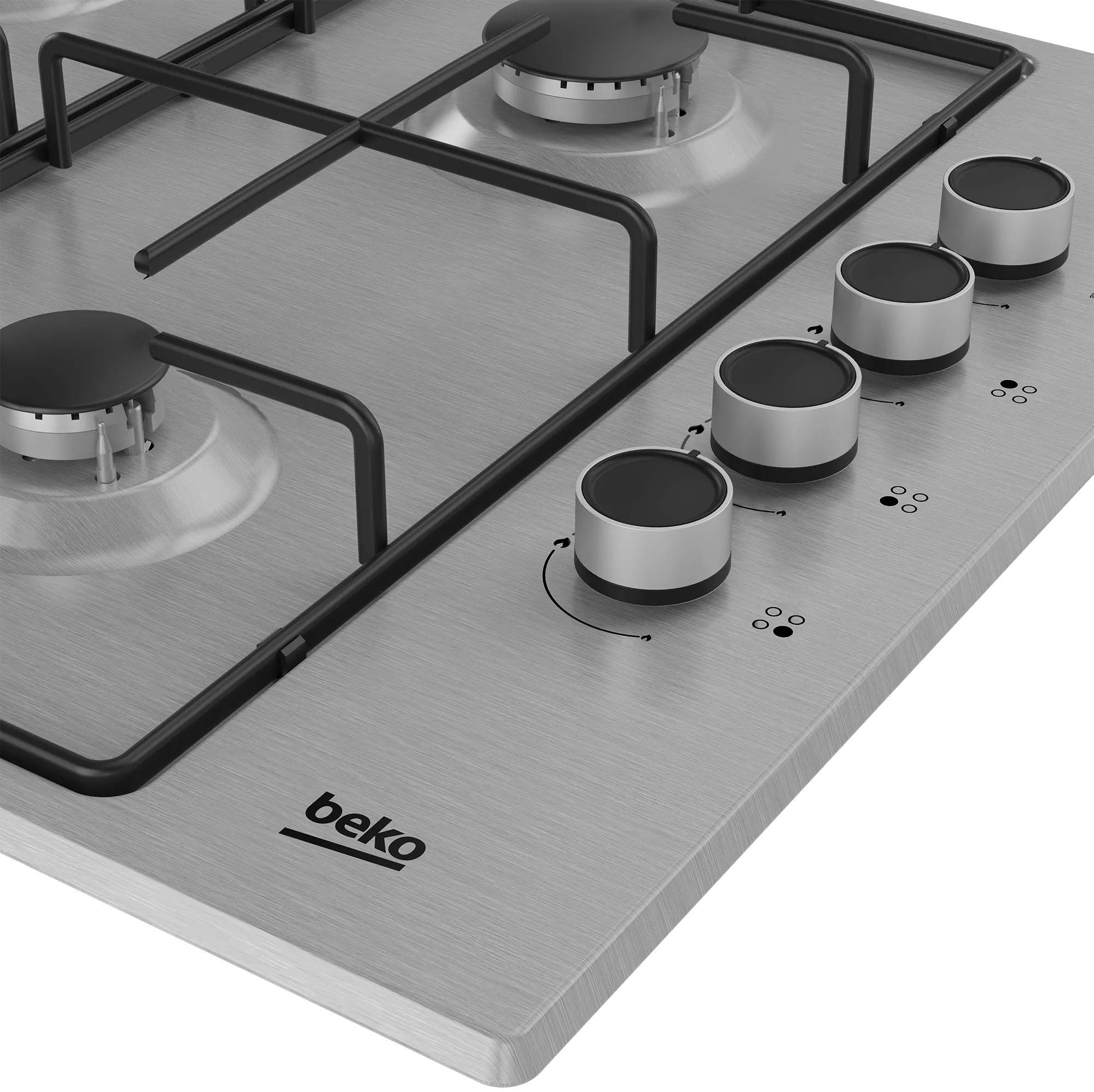 HIGG64103 SXN PLAQUE BEKO 4 FEUX INOX EMAILLES 79000 W - 3