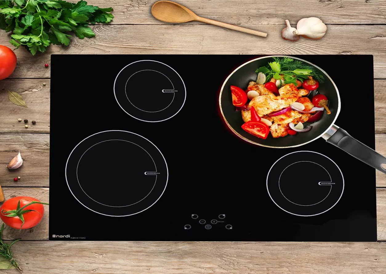 HI7CT48 PLAQUE NARDI INDUCTION 5 FEUX 70 CM - 1