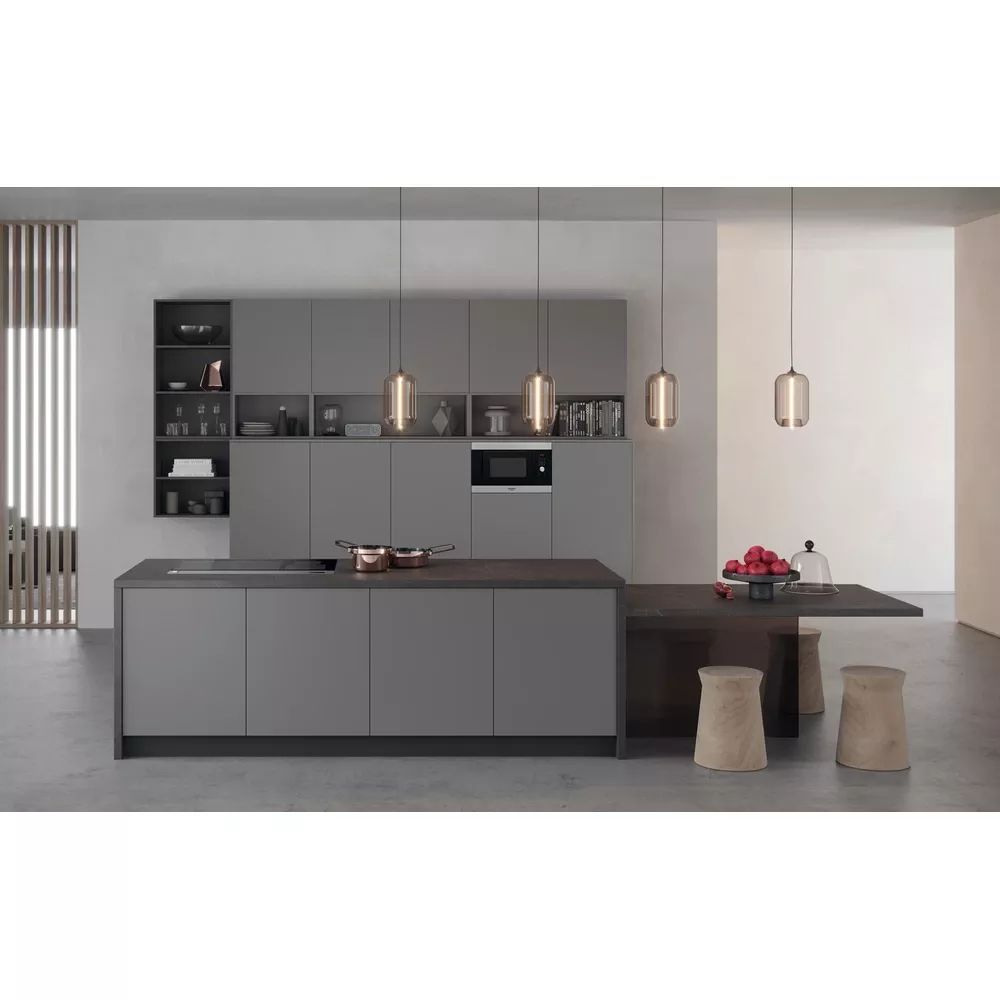 MF25G IX A MICRO-ONDES ENCASTRABLE HOTPOINT 25 L INOX GRILLE - 2