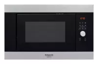 MICRO-ONDES ENCASTRABLE HOTPOINT 25 L INOX GRILLE