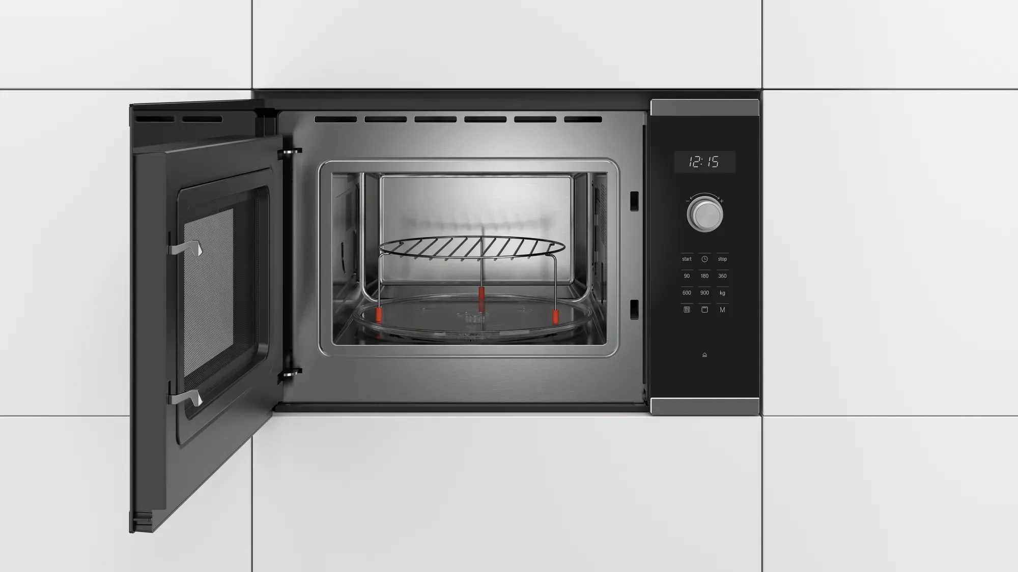 BEL554MS0 MICRO-ONDE BOSCH 25 L SERIE 6 + Grill INOX/NOIR - 2