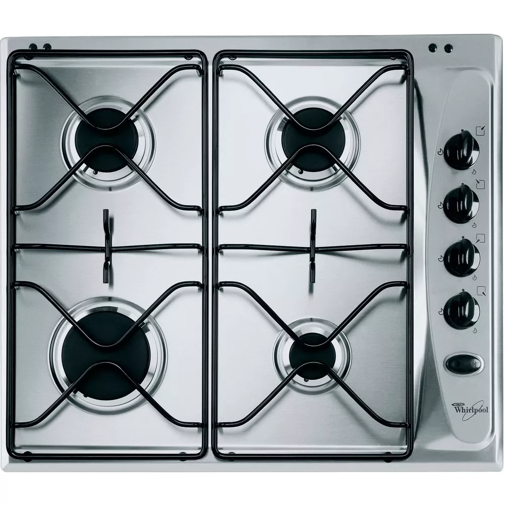 AKM250/WH PLAQUE WHIRLPOOL 4 FEUX 60 CM INOX BLANC AKM250/WH - 0