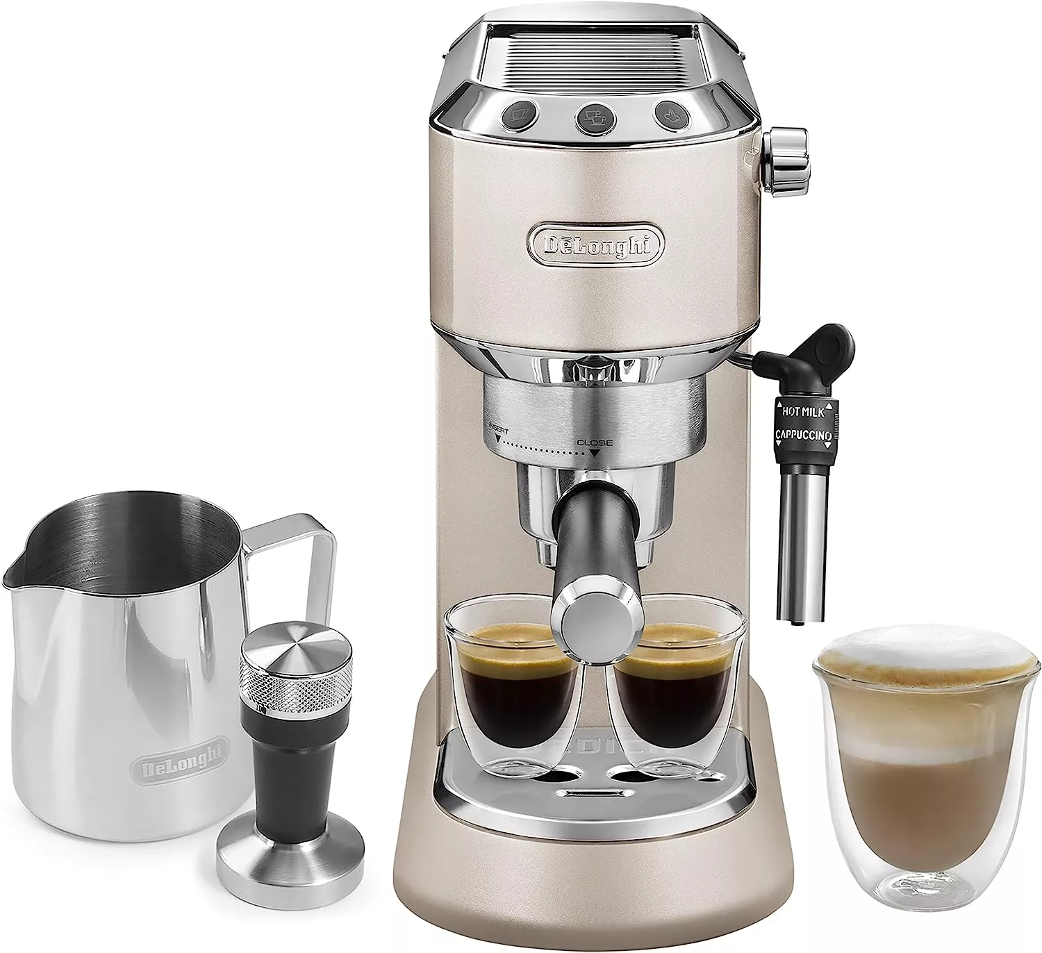 EC785-AE Espresso De'Longhi Dedica 1,1 L Metallics 15 Bars - 0
