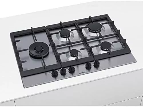 EC7A5SB90 plaque siemens 5 FEUX INOX 75 CM 5eme FEUX A COTE - 1