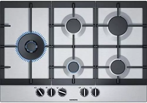 EC7A5SB90 plaque siemens 5 FEUX INOX 75 CM 5eme FEUX A COTE - 0