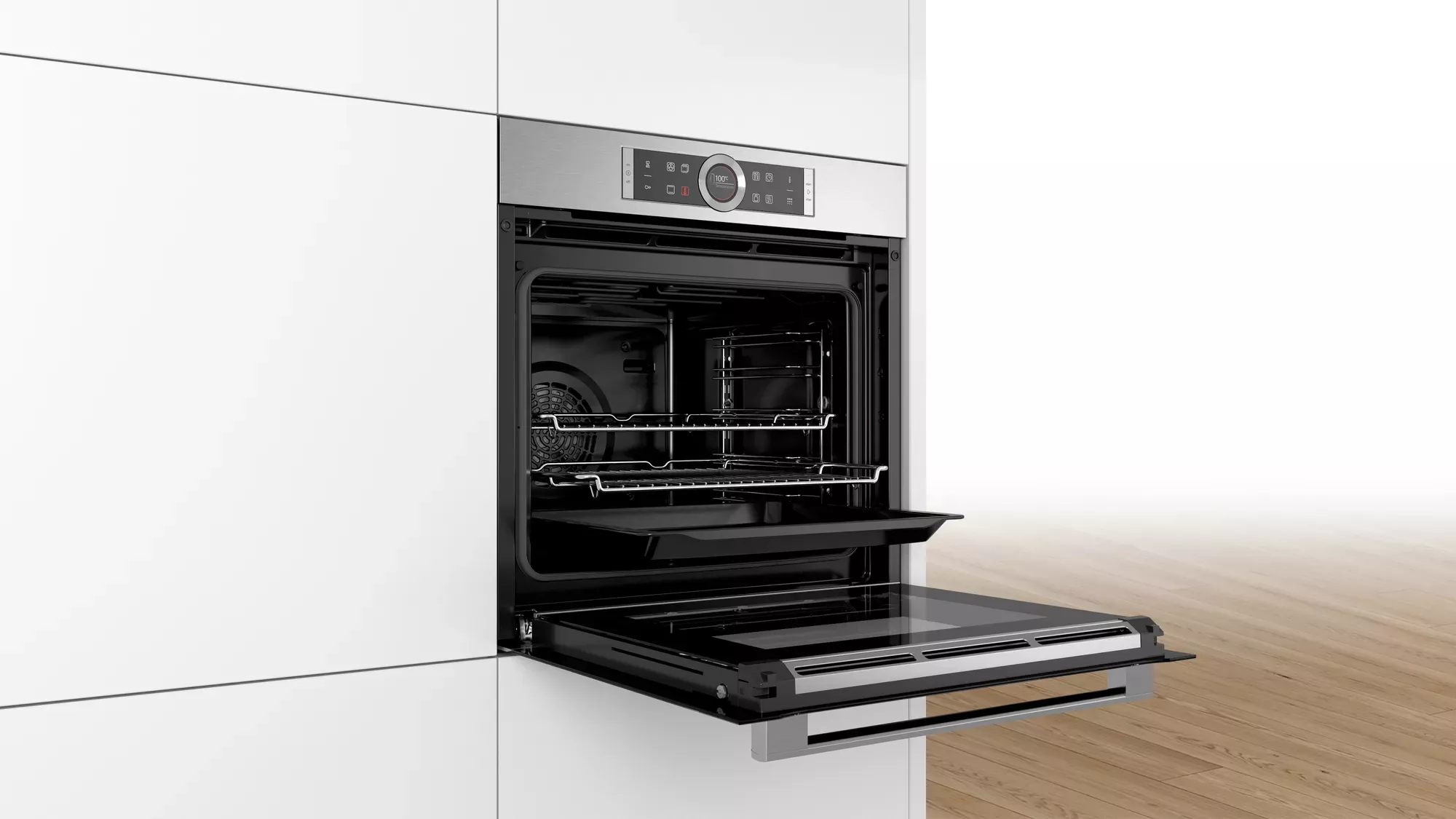 HBG675BS2 FOUR BOSCH 60CM SERIE 8 PYROLYSE 71L INOX - 3