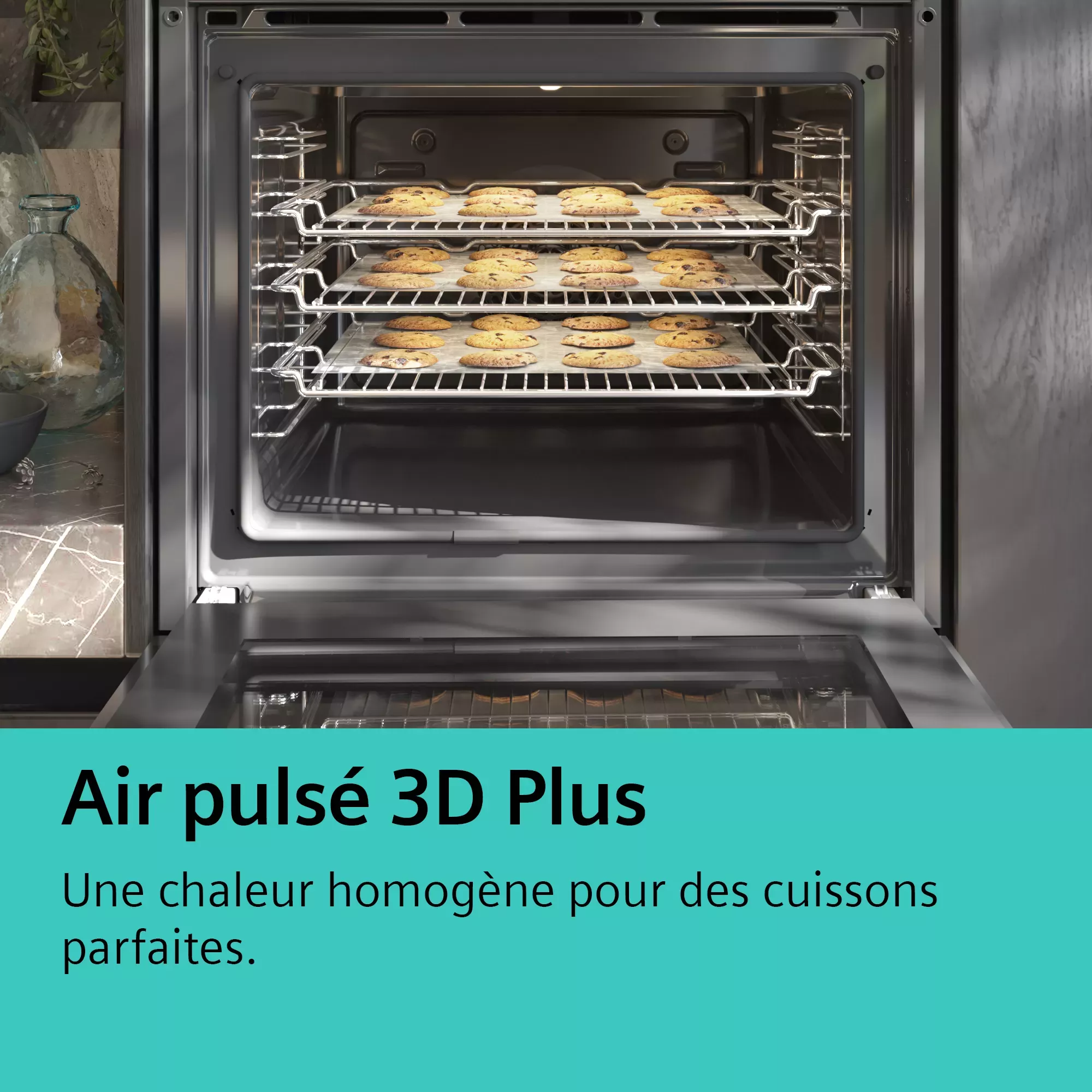 HB573ABR0 FOUR SIEMENS 60CM PYROLYSE NOIR IQ300 - 5