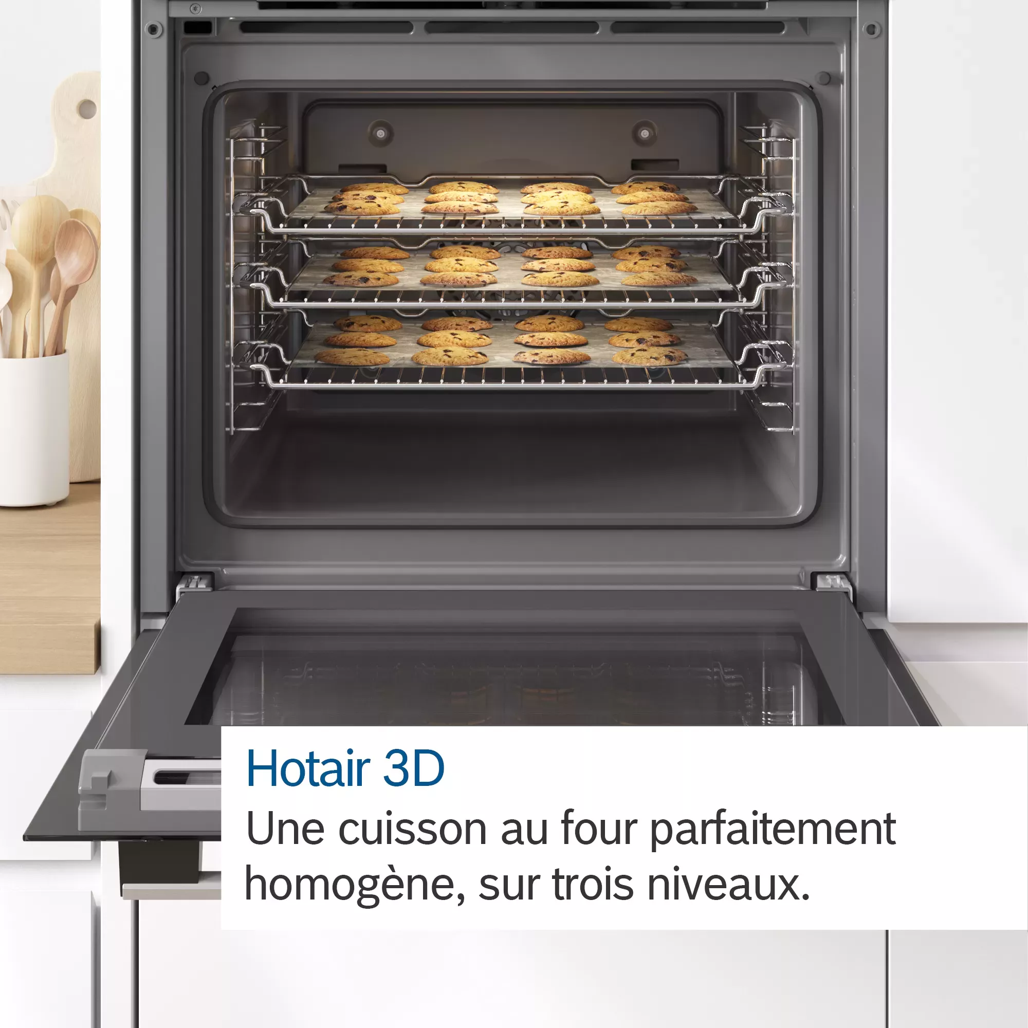 HBB578BS6 FOUR BOSCH SERIE 6 INOX PYROLYSE Home Connect WIFI - 3