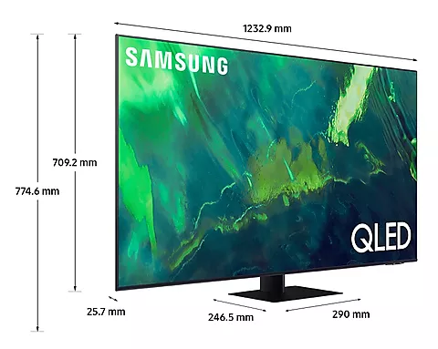 QA55Q70AAUCBM TELEVISEUR QLED SAMSUNG 55  SMART SERIE 7 - 8