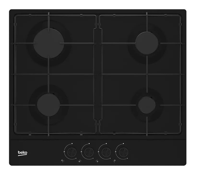 HIAG64223B PLAQUE BEKO NOIR 60CM ALLUMAGE INTG/ THERMO - 0