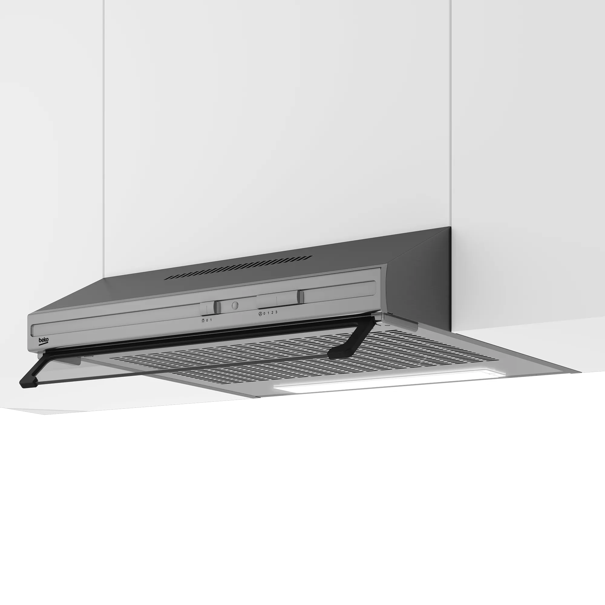CFB6432XHA HOTTE BEKO CASQUETTE  60CM/FILTRE A CHARBON - 1