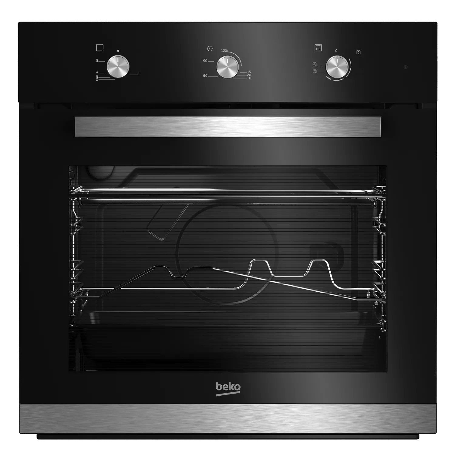 BIGT22101B FOUR ENCASTRABLE BEKO GAZ/ELEC Catlys Ventilé noir - 0