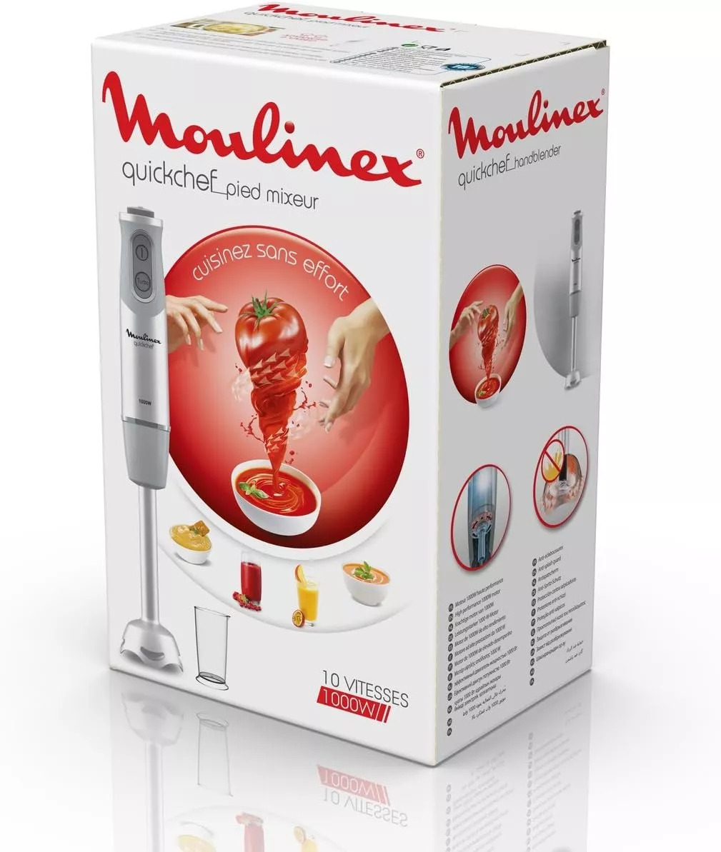 DD65ADCE MIXEUR A BRAS MOULINEX QuickChef 1000 W 10 VITESSE - 5