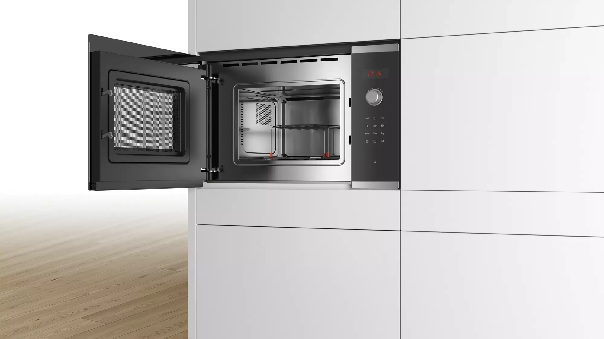 BEL523MS0 MICRO-ONDE BOSCH SERIE 4 NOIR/INOX 20 L 1000 W - 3