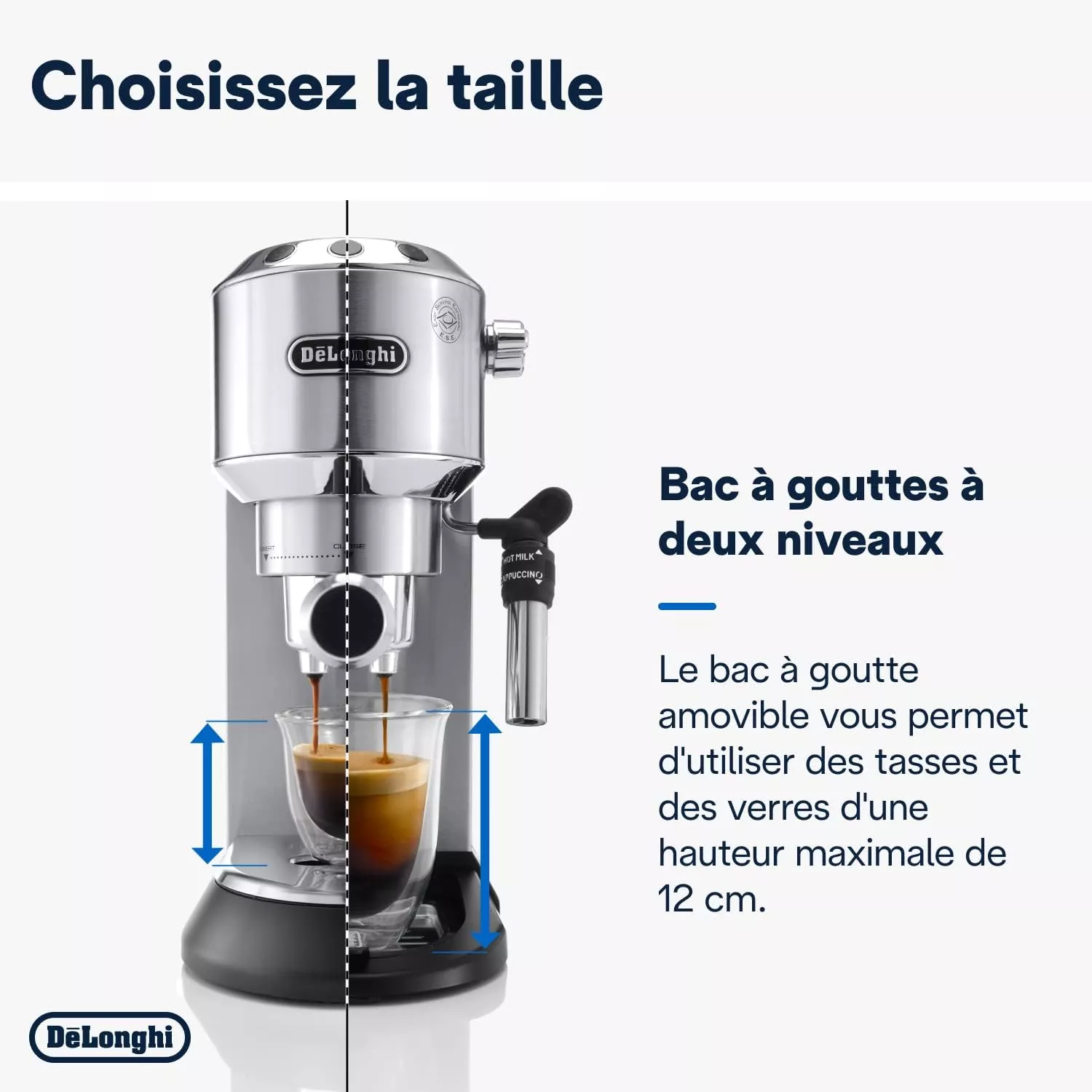 EC685.M/DDS CAFETIERE DELONGHI A BRAS DEDICA STYLE PACK - 4