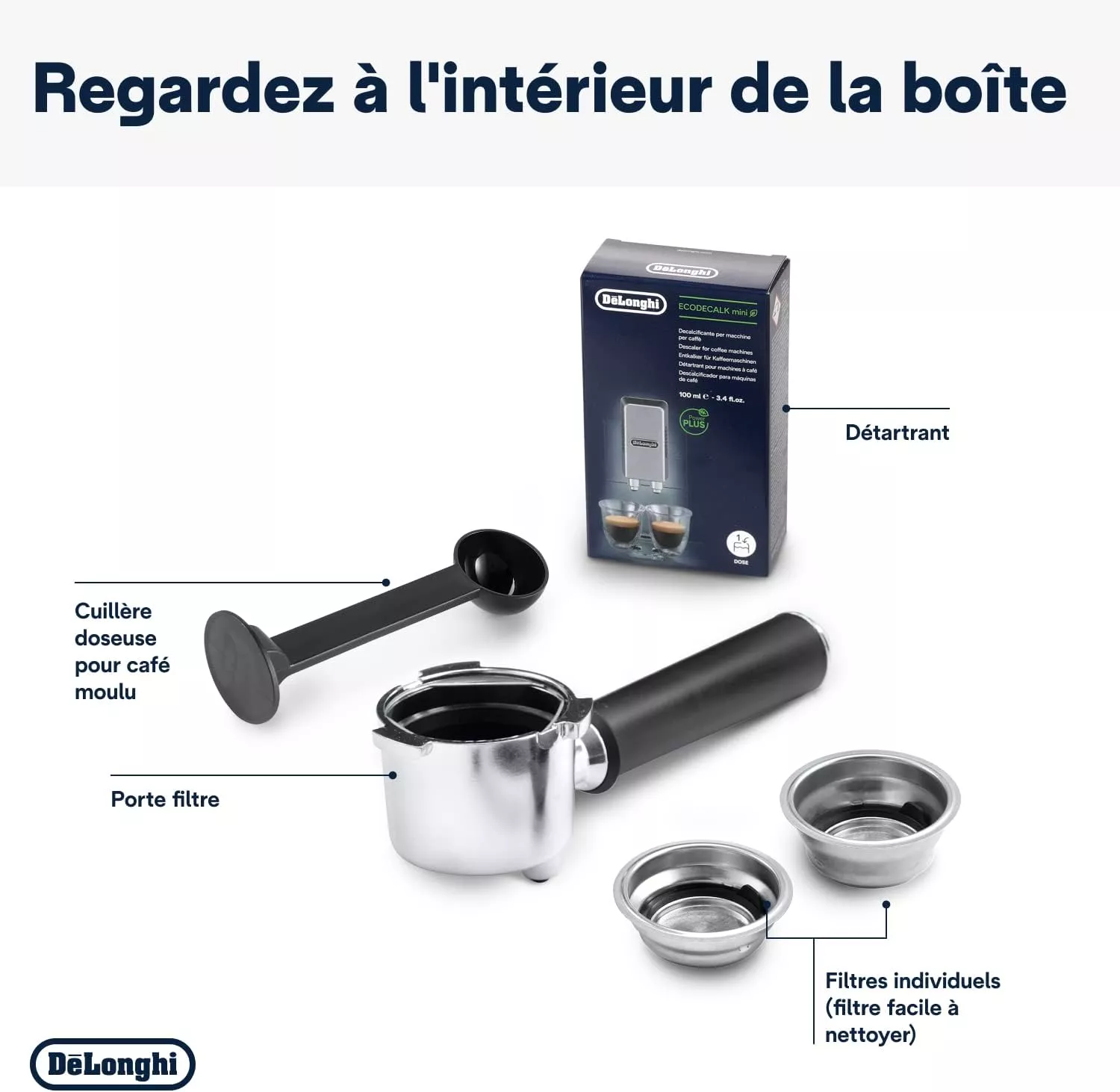 EC685.M/DDS CAFETIERE DELONGHI A BRAS DEDICA STYLE PACK - 6