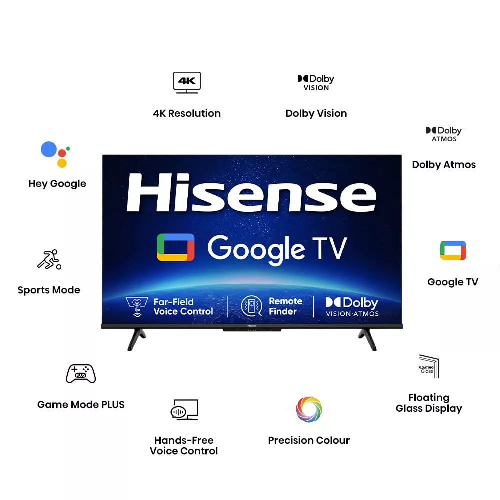 55A6H TELEVISEUR HISENSE 55  SMART 4K SERIE A6 - 2