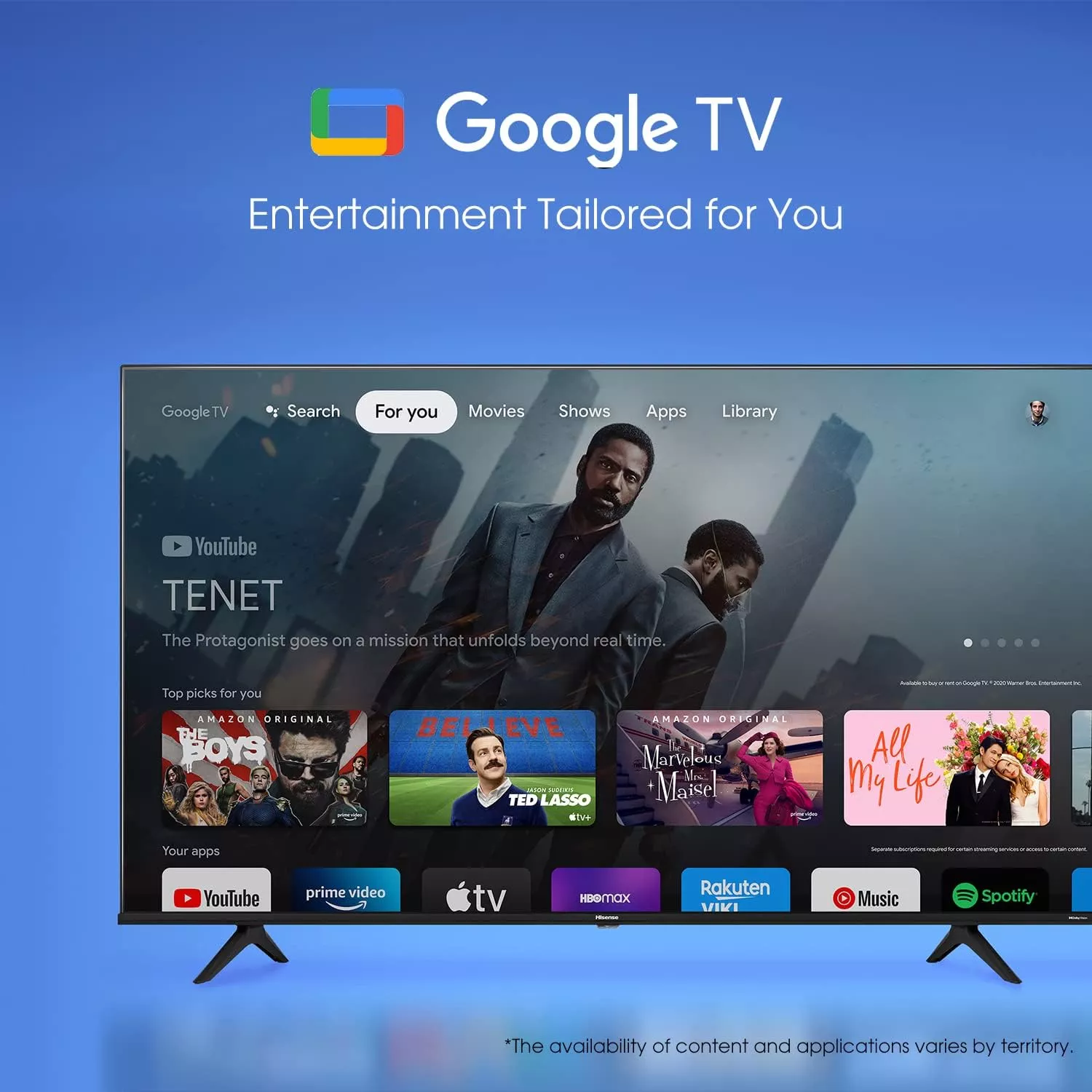 50A6H TELEVISEUR HISENSE 50 SMART4 K SERIE A6 - 3