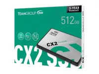 ssd TEAMGROUP SATA CX2 512 GO