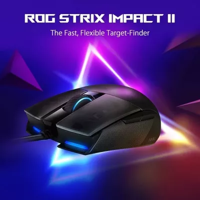 P506 souris ASUS ROG P506 IMPACT 2 WIRED 6200 DPI AURA - 1