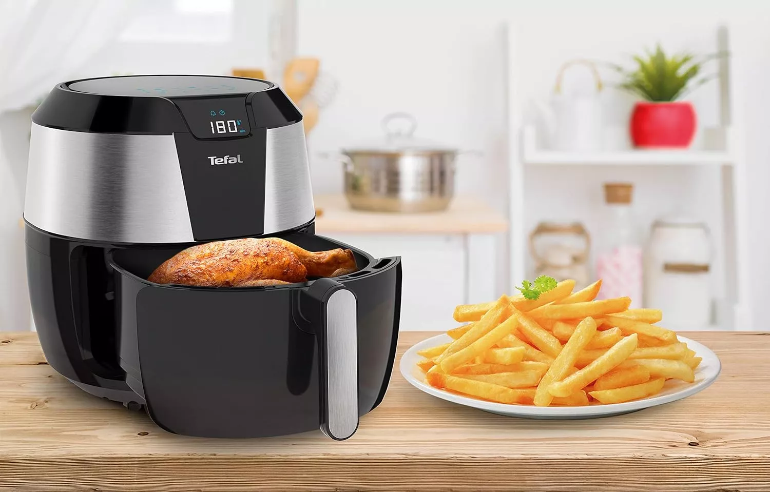 EY701D15 FRITEUSE TEFAL AIR FRYER CAPACITE 5.6L 8 PROGRAMME - 2