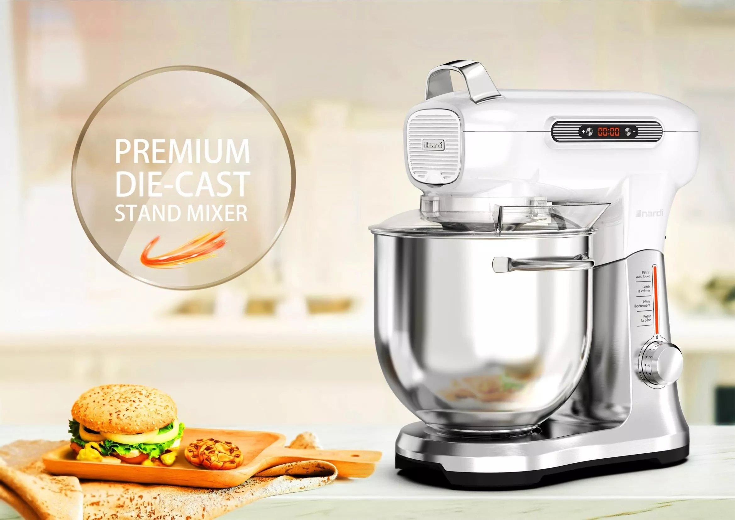 NP-MP2SB PETRIN Nardi MAESTRO PASTA BLAN 1500 W - 9