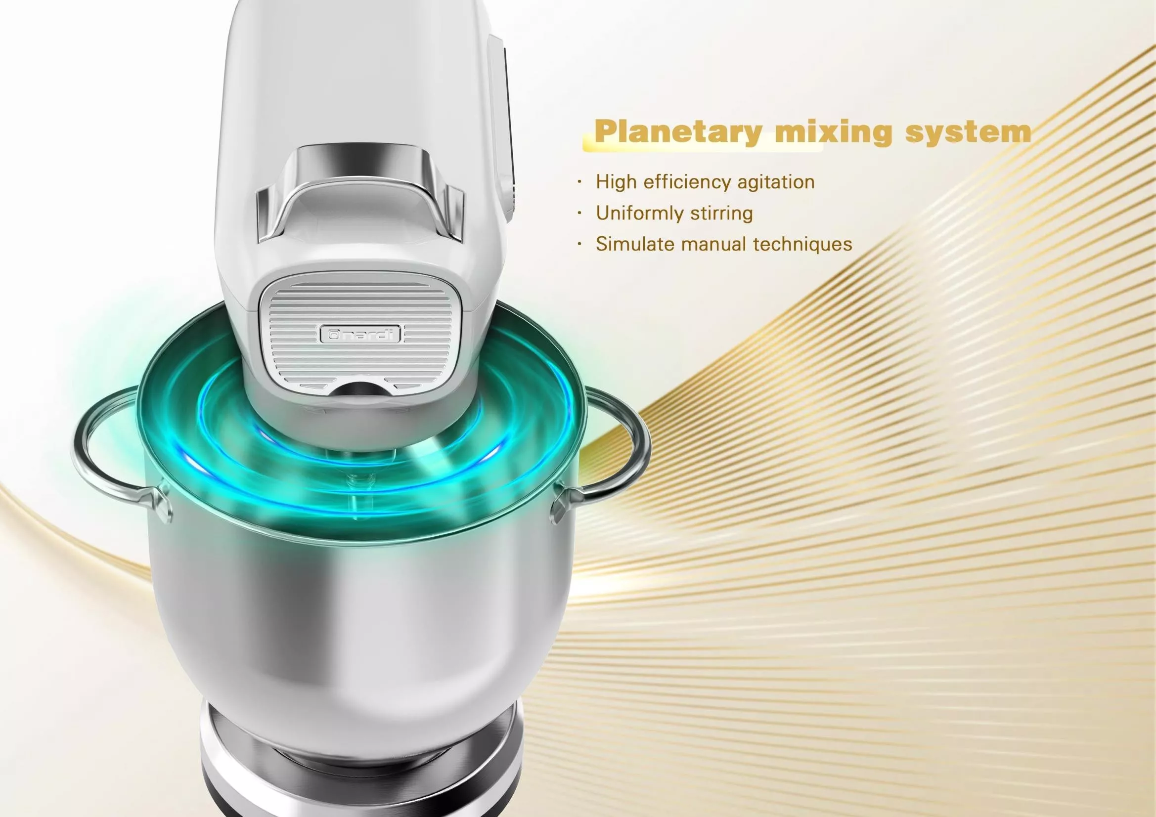NP-MP2SB PETRIN Nardi MAESTRO PASTA BLAN 1500 W - 8