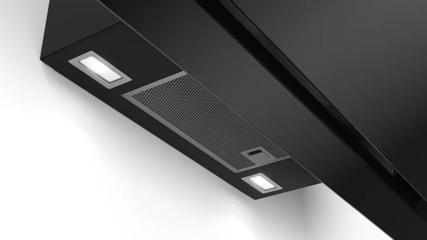 DWK97JM60 HOTTE BOSCH SERIE 6 MURALE 90CM NOIR INCLINE - 2