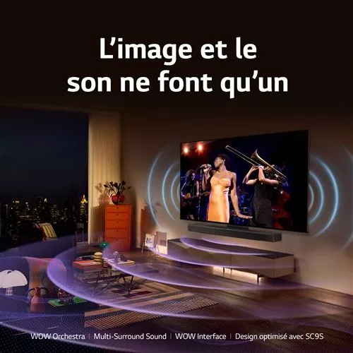 OLED77C3 TELEVISEUR LG OLED EVO 77'' 4K SMART - 7