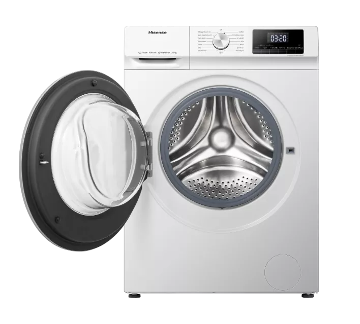 WFQY1014-LVW MACHINE A LAVER HISENSE 10.5 KG STEAM BLANCHE - 1