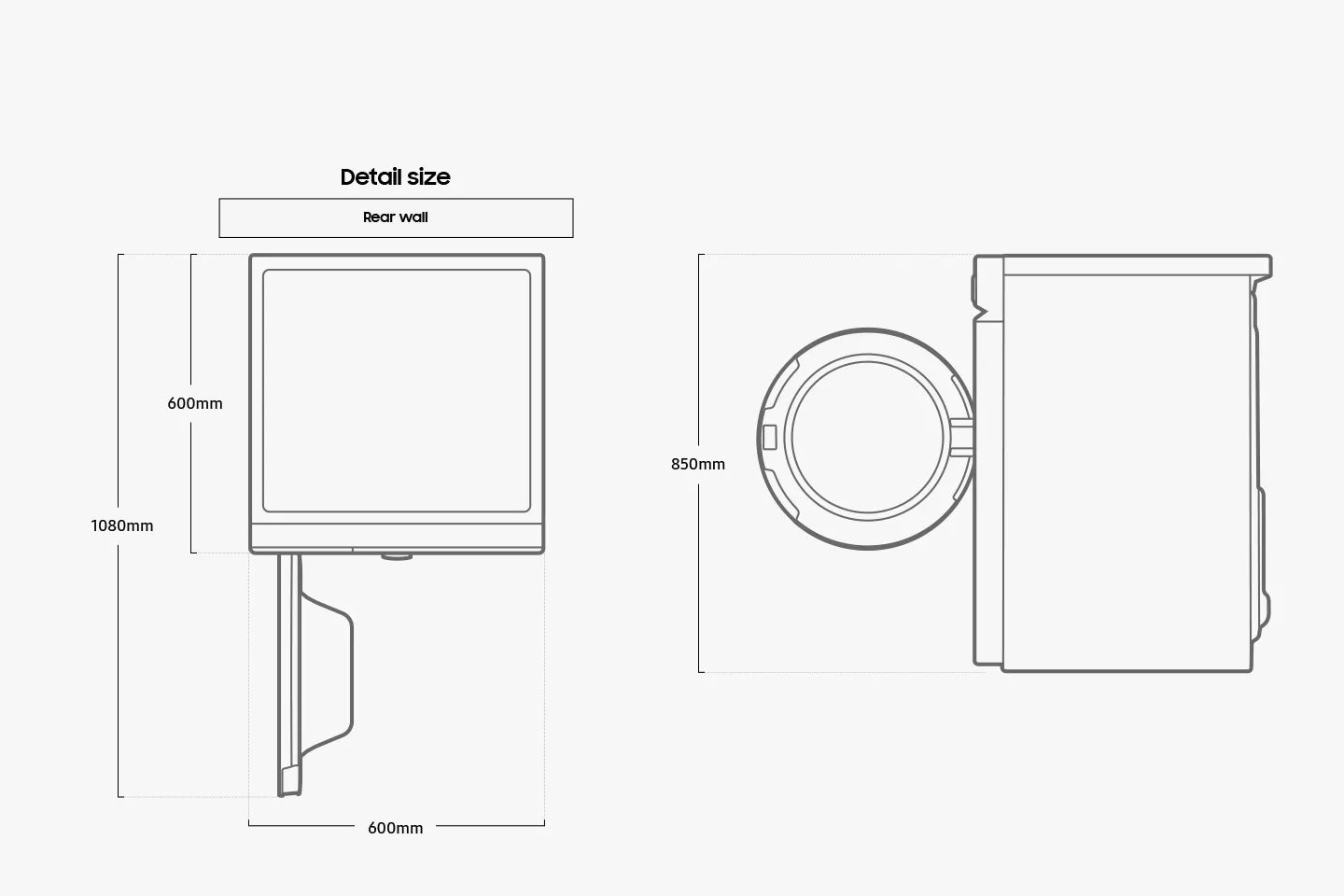 WW11B1A046ABFH MACHINEA LAVER SAMSUNG 11KG NOIR 1400TR - 8