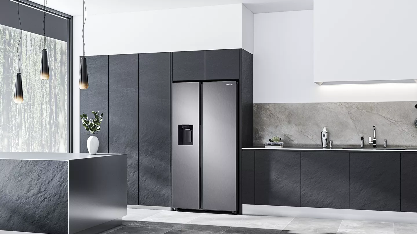 RS68A8820B1 REFRIGERATEUR SAMSUNG SIDE BY SIDE NOIR 634 L TWIN - 9