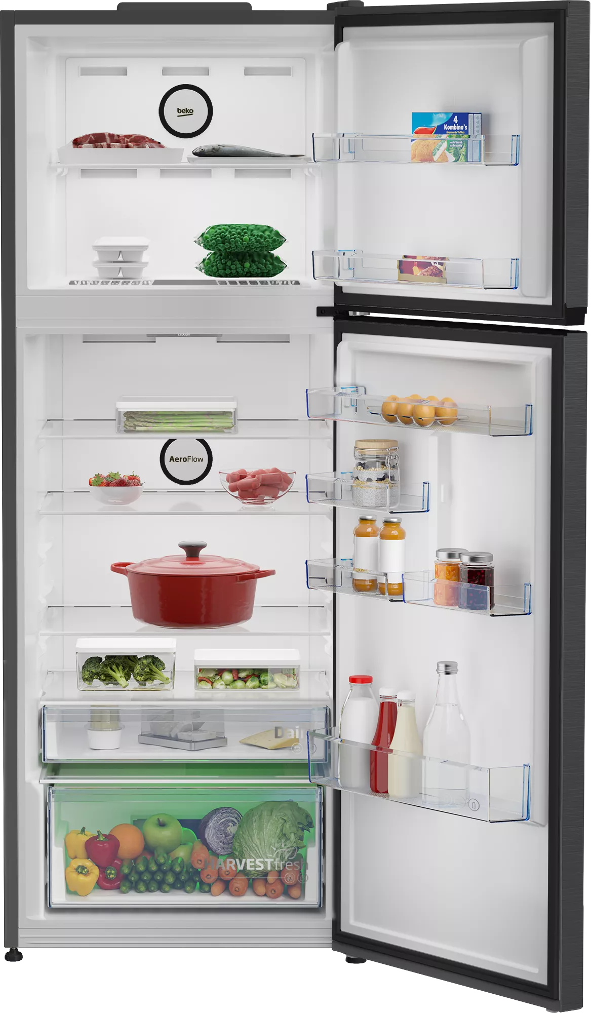 B3RDNE62XBR REFRIGERATEUR BEKO 620L NOIR  70CM-B3RDNE62XBR - 2