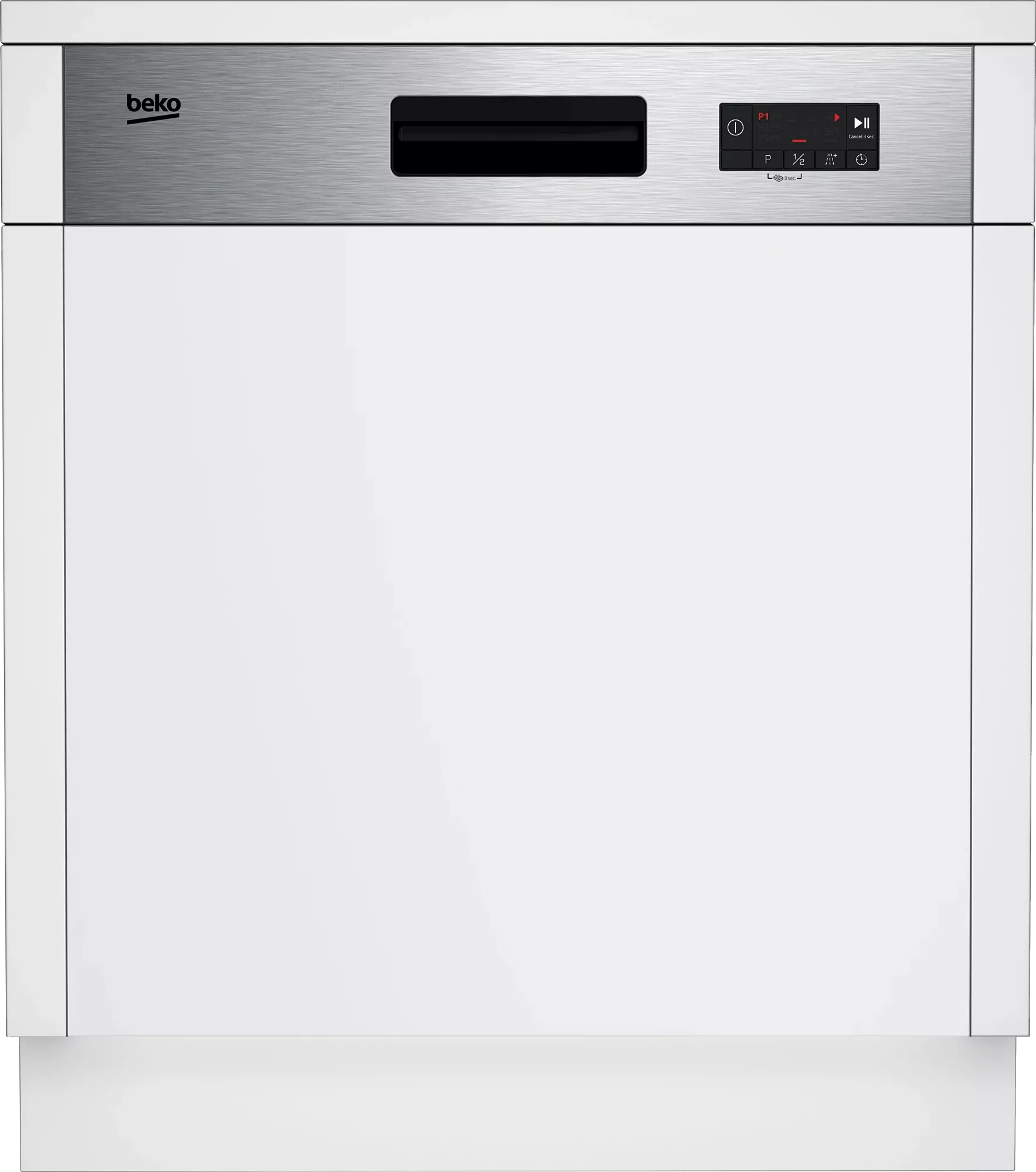 SBDSN15320X LAVE VAISELLE BEKO 13 couverts SEMI ENCASTRABLE - 1