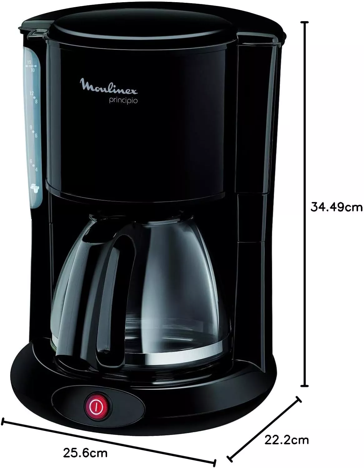 FG260811 CAFETIÈRE FILTRE MOULINEX PRINCIPIO NOIR - 7