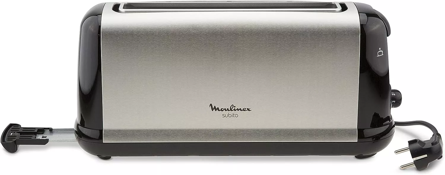 LS260800 GRILLE PAIN MOULINEX 800 W INOX DEFROST - 1