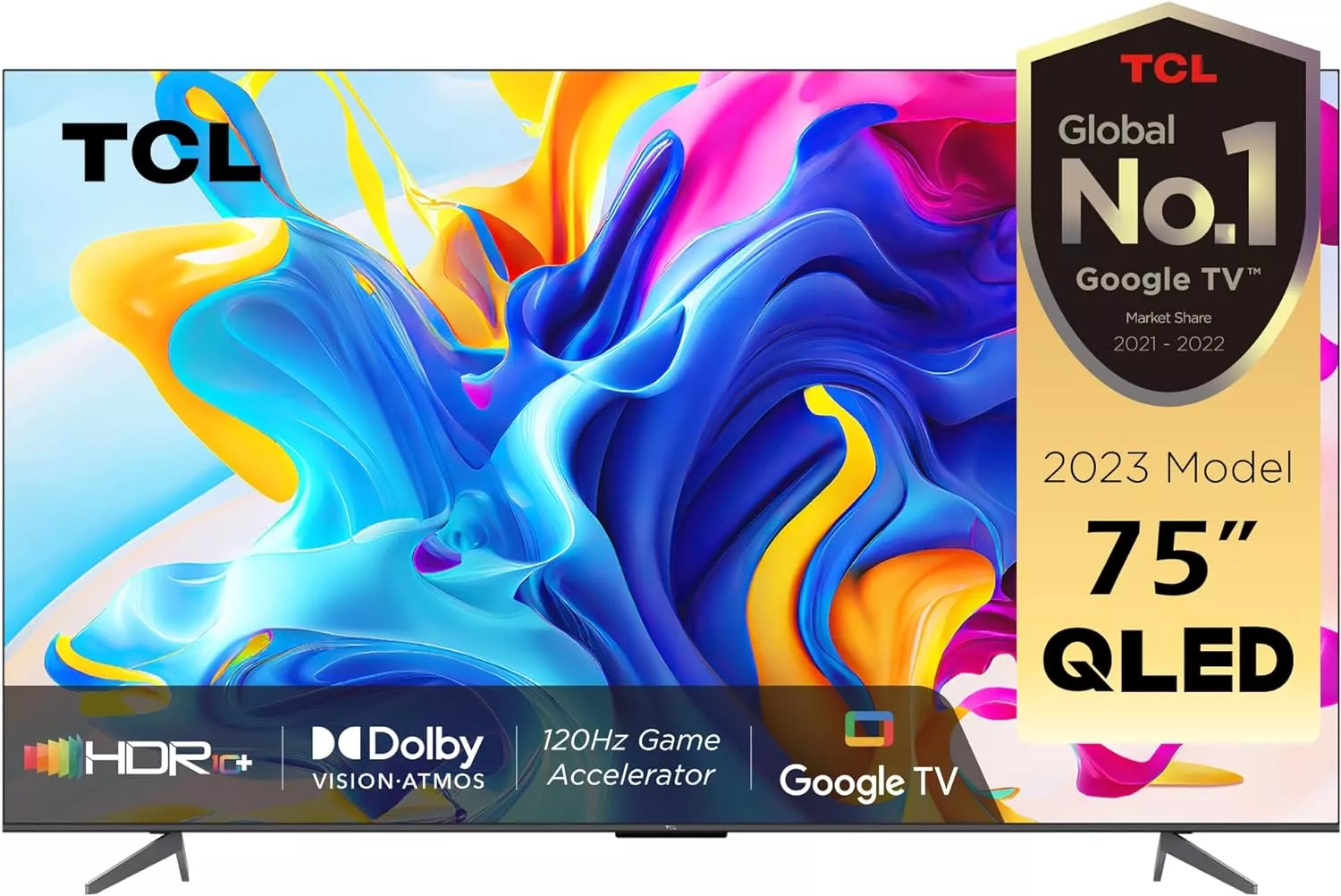 75C645 TELEVISEUR TCL 75 QLED UHD 4 K SMART - 0