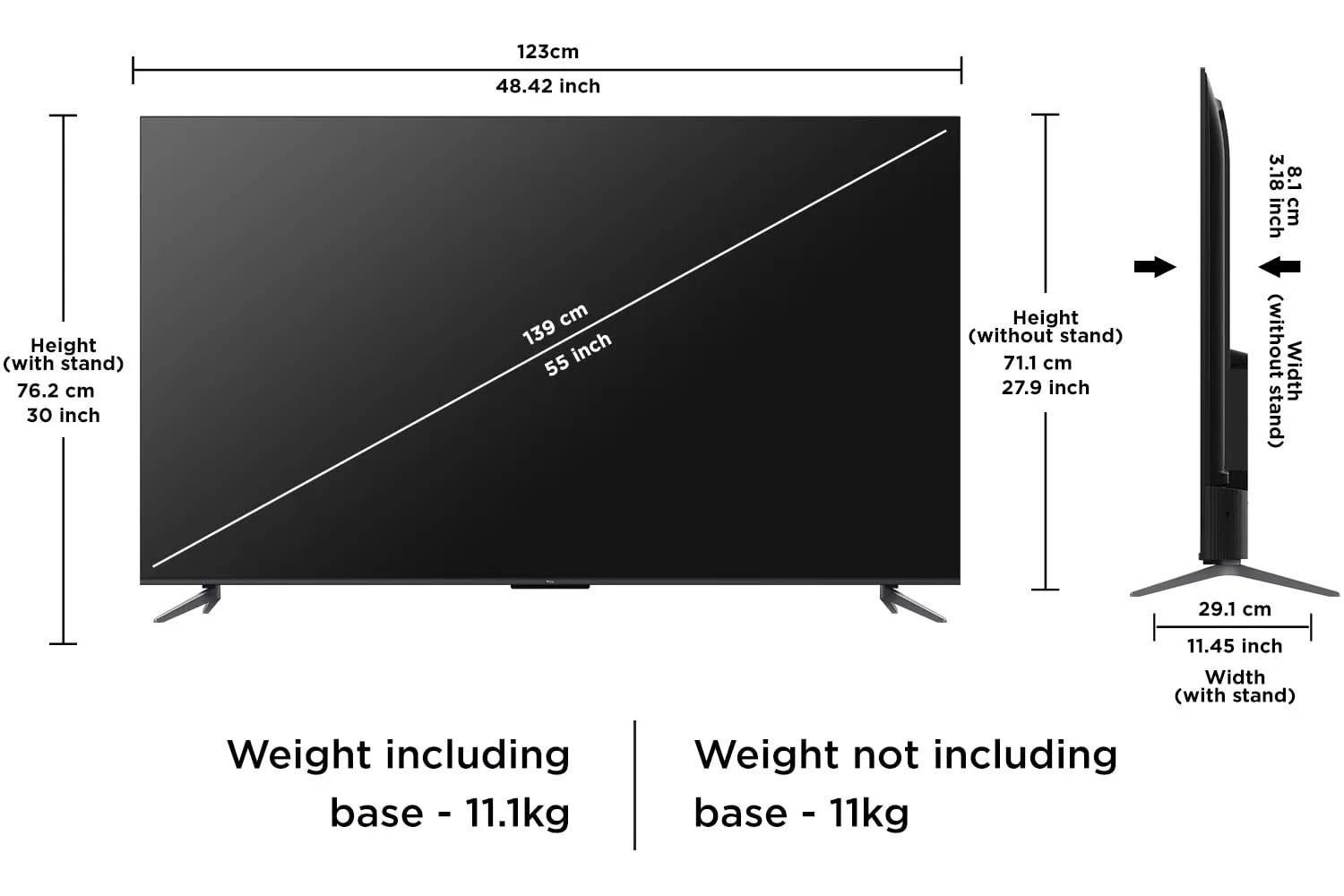55C645 TELEVISEUR TCL QLED 4K SMART 55 - 13