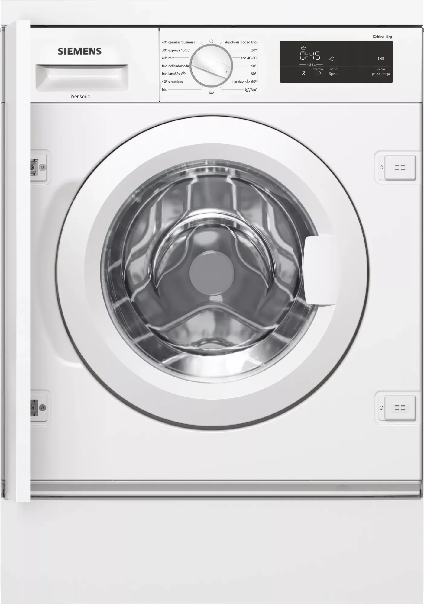 WI12W327ES MACHINE A LAVER Siemens  Lavadora Integrable 8 kg - 0