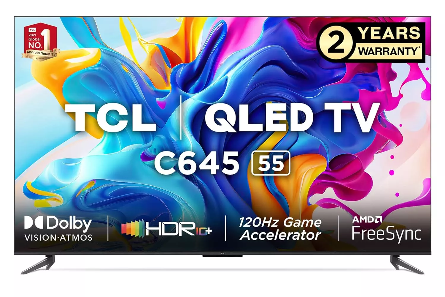55C645 TELEVISEUR TCL QLED 4K SMART 55 - 0