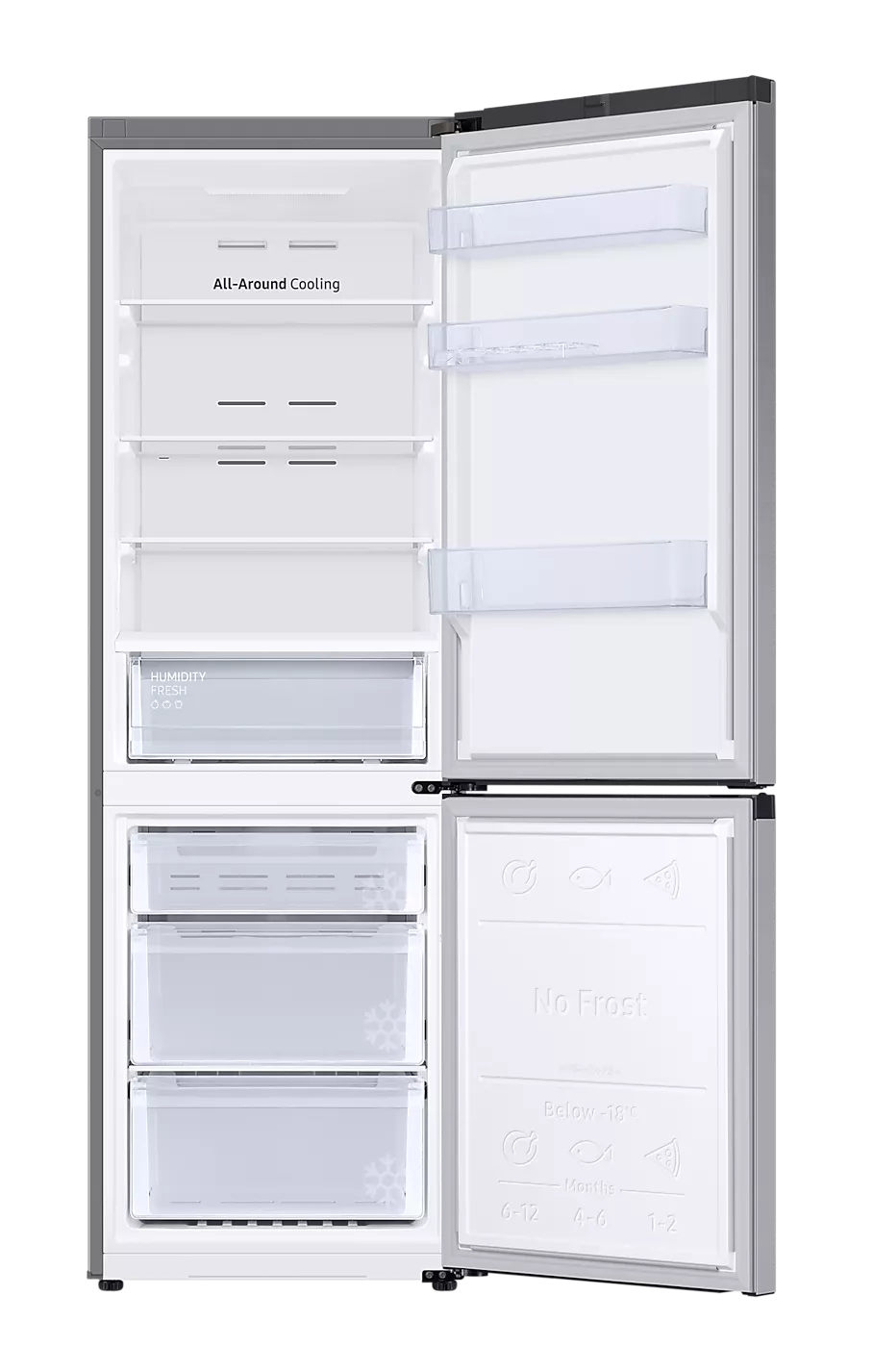 RB34T60FSA REFRIGERATEUR SAMSUNG COMBINE 340L INOX - 1