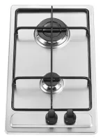 PLAQUE NARDI Domino 2 FEUX INOX 30 cm