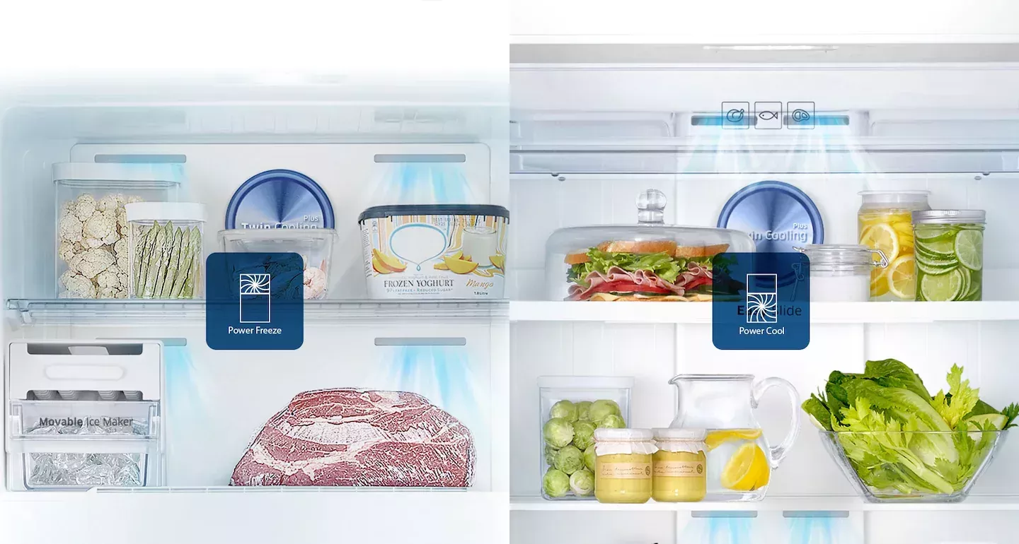 RT40K5012S8 REFRIGERATEUR SAMSUNG 400L INOX TWIN COOLING - 4