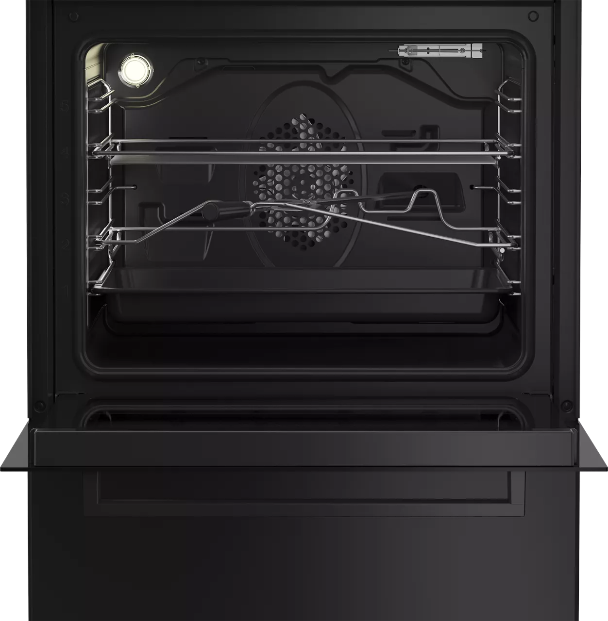FSRT62310DBCS CUISINIERE BEKO 4 FX 60CM THERMOCOUPLES VERRE - 2